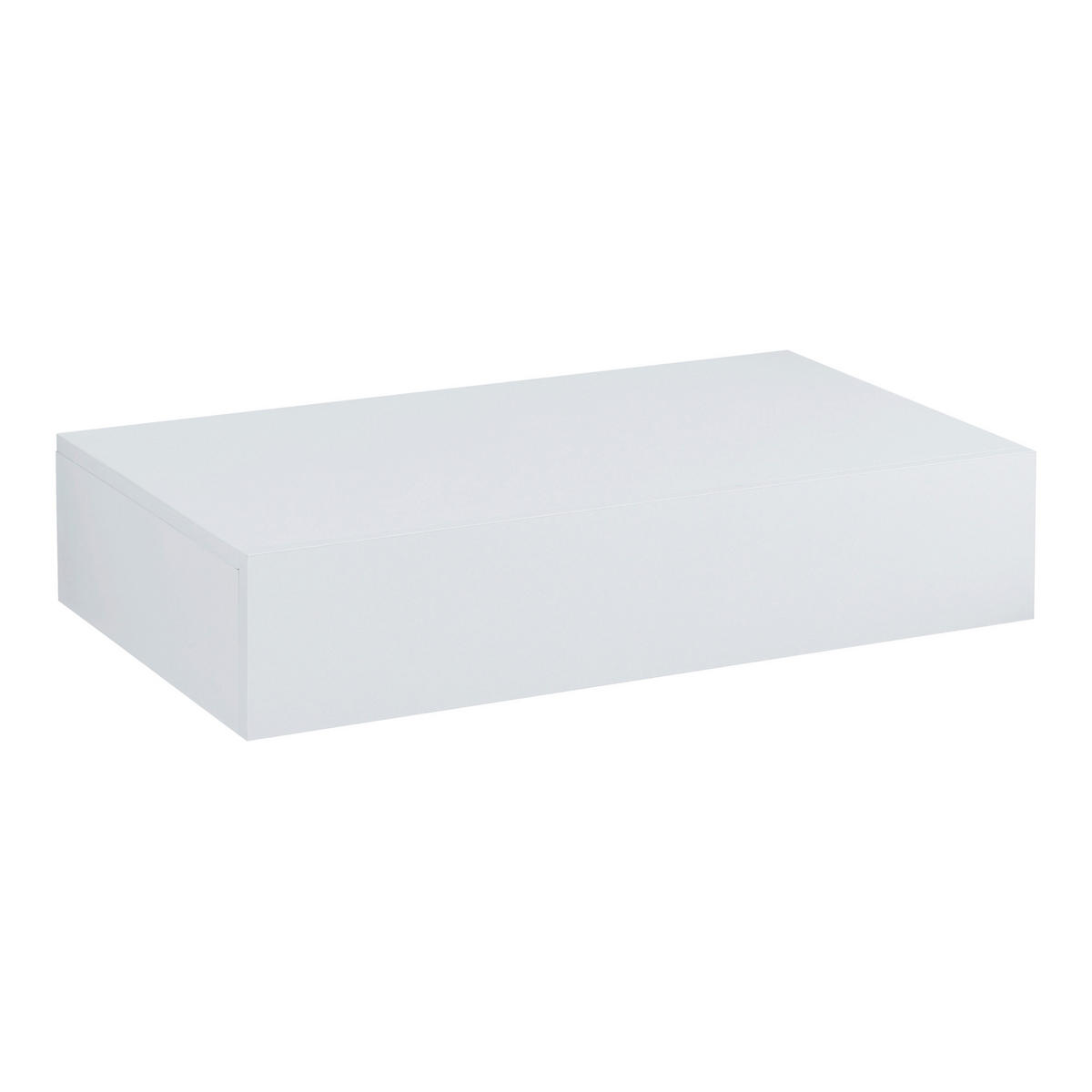 WANDREGAL Kärsämäki - Weiß, Holzwerkstoff (60/12/35cm) - [en.casa]