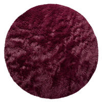 HOCHFLORTEPPICH 200/200 cm Silky 591 - Lila, Textil (200/200cm) - Paco Home