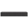 WANDKONSOLE Nolie Holzoptik Esche Schwarz 110 cm - Schwarz, Holzwerkstoff (110/17/40cm) - Selsey