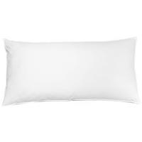 KOPFKISSEN Weiß 40/80 cm Feldberg - Weiß, Naturmaterialien (80/40cm) - Beliani