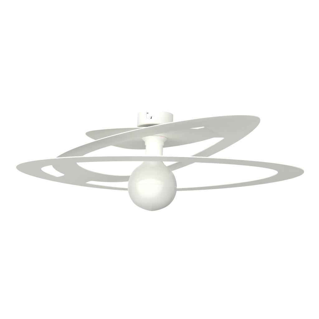 DECKENLEUCHTE Dilate - Weiß, Metall (51/60/11cm) - Lumicom
