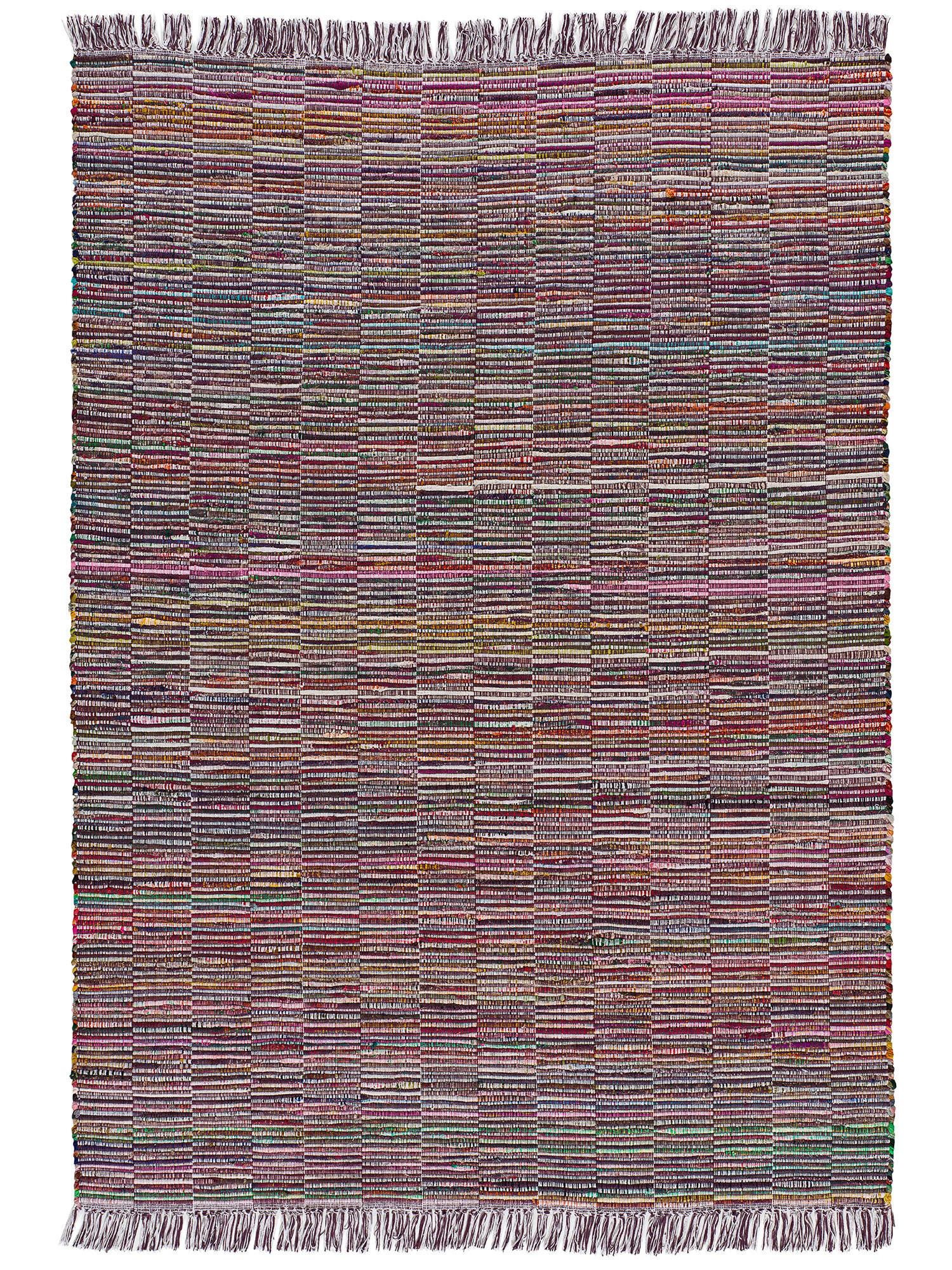 HANDWEBTEPPICH Mehrfarbig Recraft 120/160 cm - Multicolor, Textil (120/160cm) - Atticgo