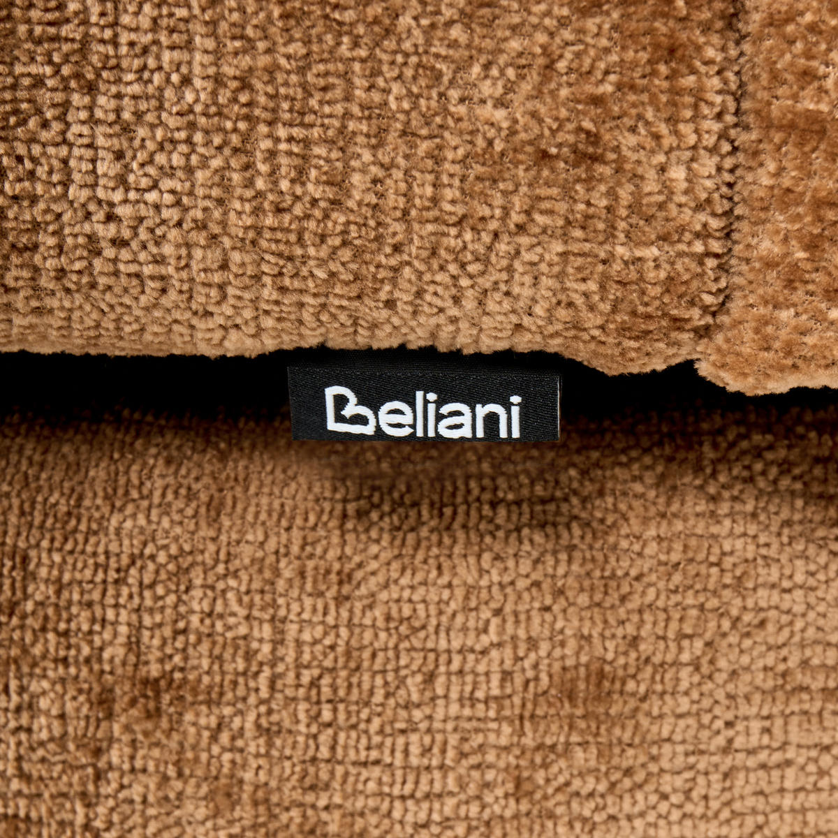 DREHSESSEL Goldbraun Aylo - Braun, Textil (60/65/70cm) - Beliani