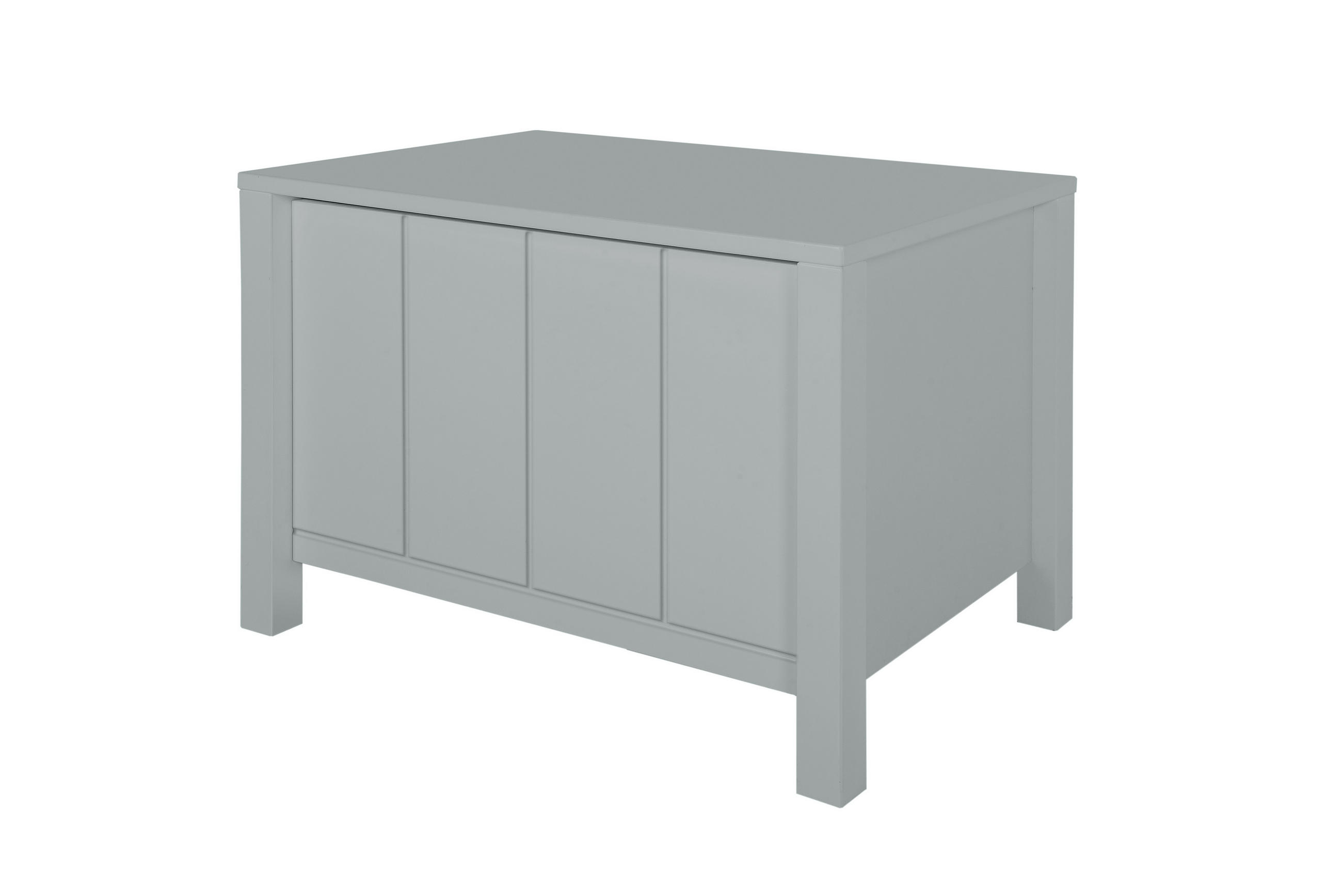 SPIELZEUGTRUHE Allpin - Grau, Holzwerkstoff (70.5/51cm) - RAUMHIRSCH FURNITURE