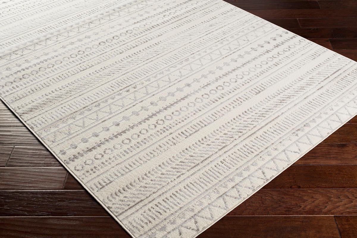 KURZFLORTEPPICH 200/275 cm Grau - Weiß, Naturmaterialien/Textil (200/275cm) - LIVABLISS