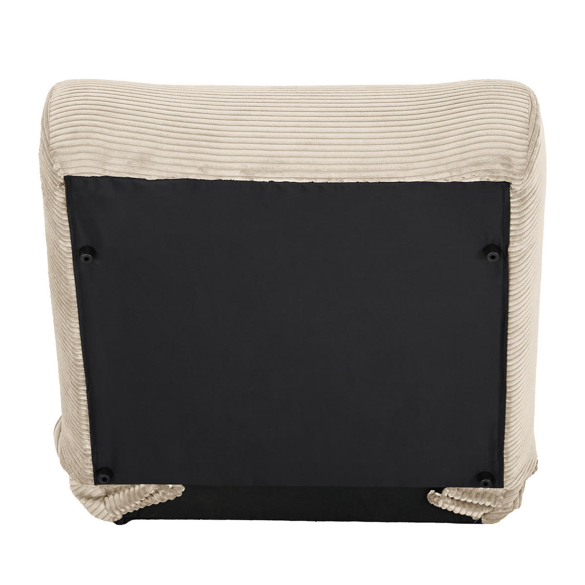 SCHLAFSESSEL - Cordstoff - Beige, Textil (81/88/160cm) - home24