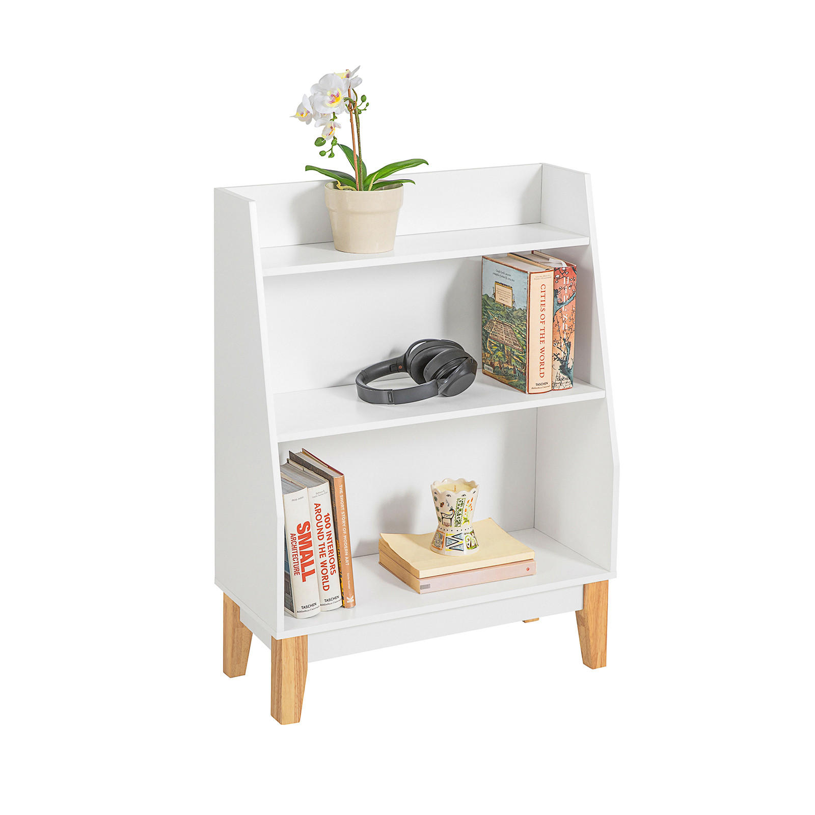 KINDERREGAL Weiß - Weiß, Holzwerkstoff (60/80/25cm) - SoBuy