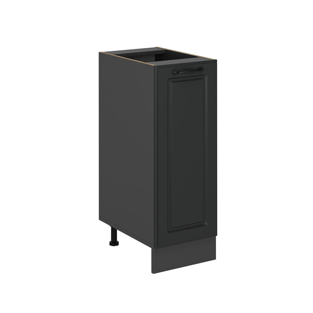 APOTHEKERSCHRANK R-Line Anthrazit Landhaus 30 cm ohne Arbeitsplatte - Anthrazit, Holzwerkstoff (30/81.6/46cm) - Vicco