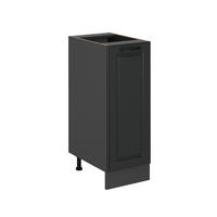 APOTHEKERSCHRANK R-Line Anthrazit Landhaus 30 cm ohne Arbeitsplatte - Anthrazit, Holzwerkstoff (30/81.6/46cm) - Vicco