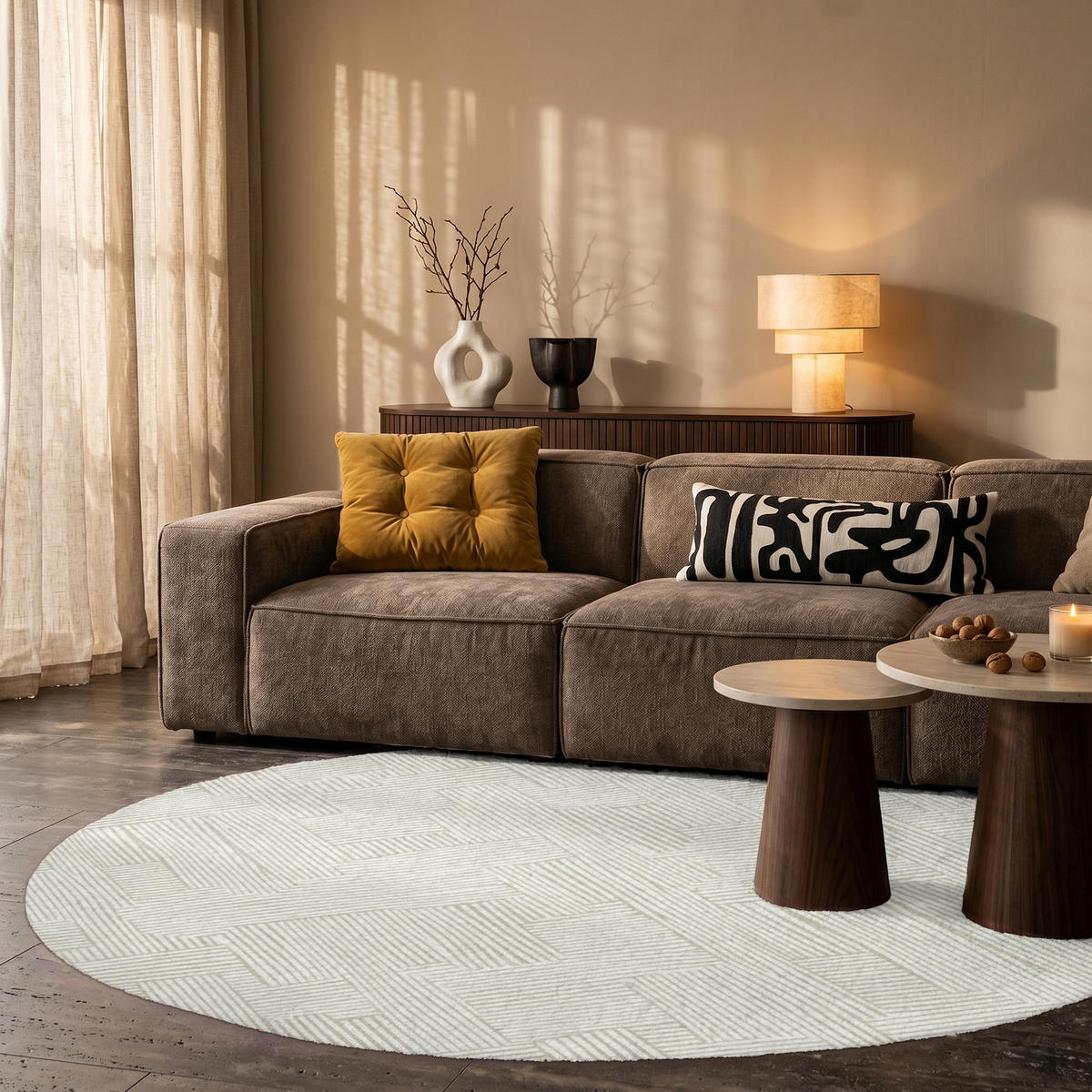 PREPROGE - Pletivo - 150x150 cm - bež, umetna masa/tekstil (150/0.4cm) - OnlyWow