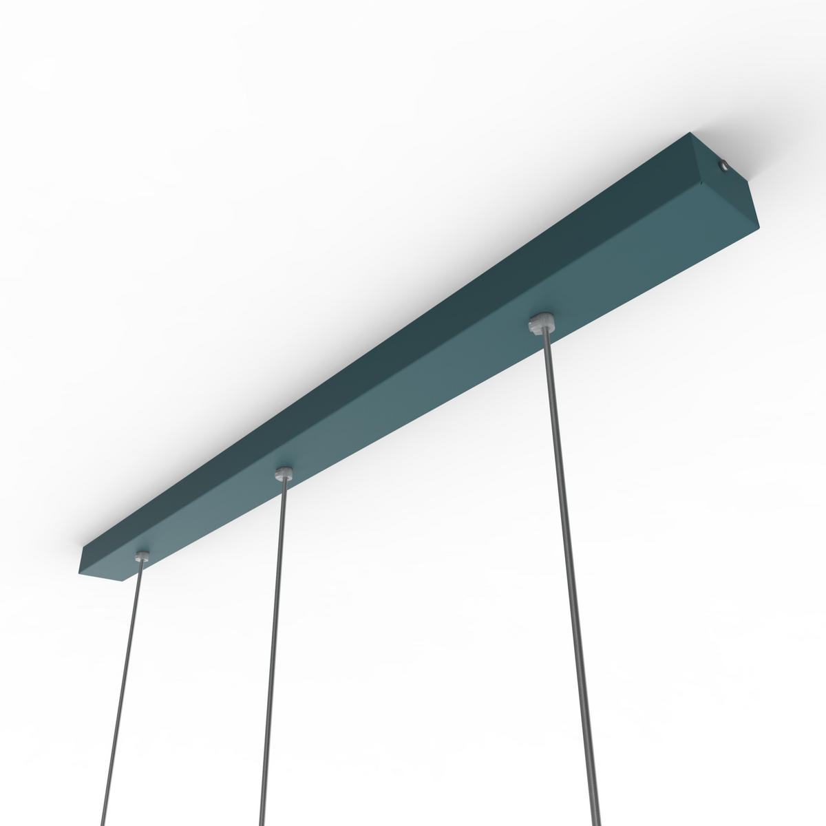 HÄNGELEUCHTE - Blau, Metall (55/25/55cm) - Lumicom