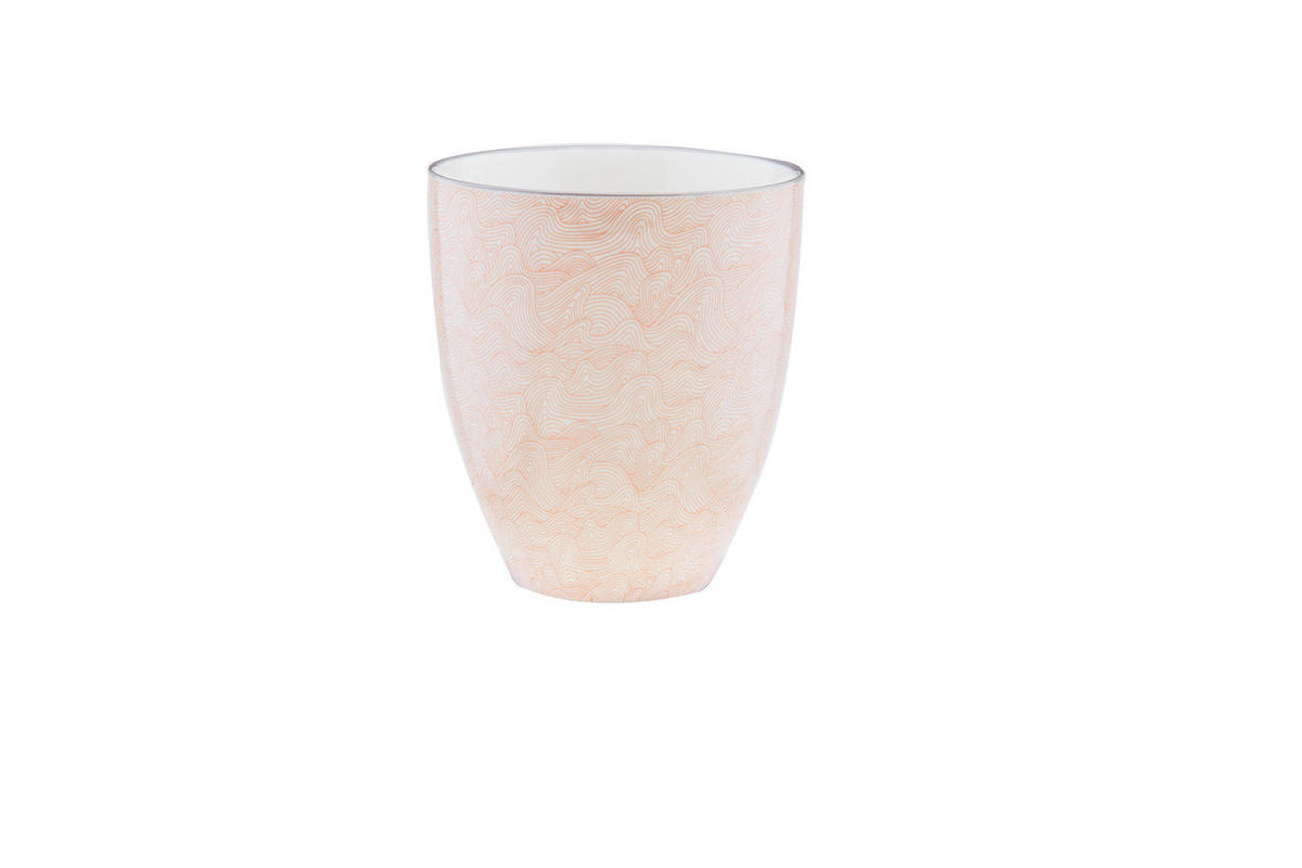 BECHER Pattern 300ml - 6er-Set - Pastel - Pink, Keramik (0.3L) - Björn