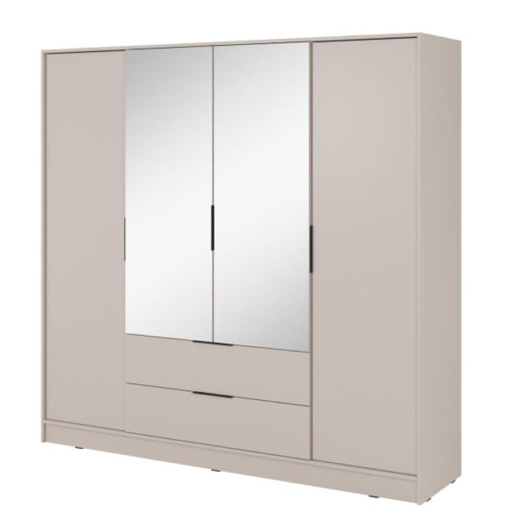 Sepro Meble Schrank Beige 206x200x51 cm