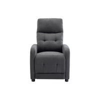RELAXSESSEL - 1 Person - Stoff - Anthrazitgrau - - Anthrazit, Textil (65/98/93cm) - Vente-Unique