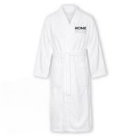 BADEMANTEL HOME DELUXE - XL - Weiß, Naturmaterialien (XLnull) - Home Deluxe