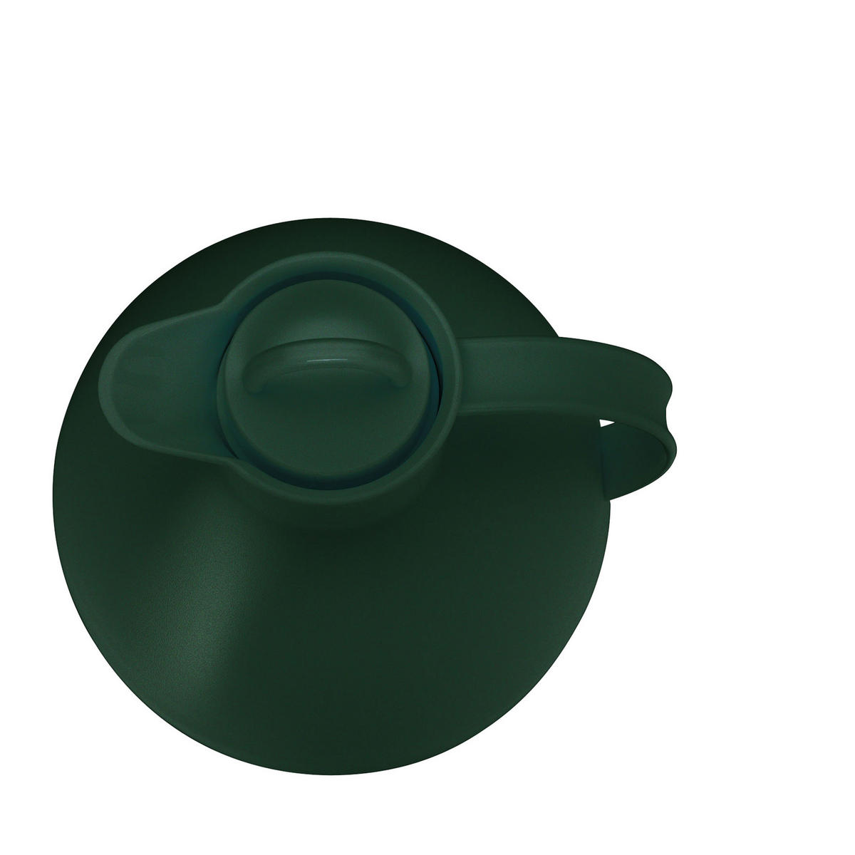 ISOLIERKANNE KUGEL, Kunststoff / Hartglaseinsatz, Smoke Pine Mat, 0.94 L - Grün, Kunststoff (0.94L) - Alfi