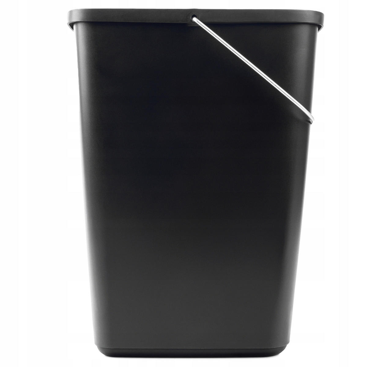 ABFALLBEHÄLTER, 12L, Schwarz - Schwarz, Kunststoff (18/34cm) - KADAX