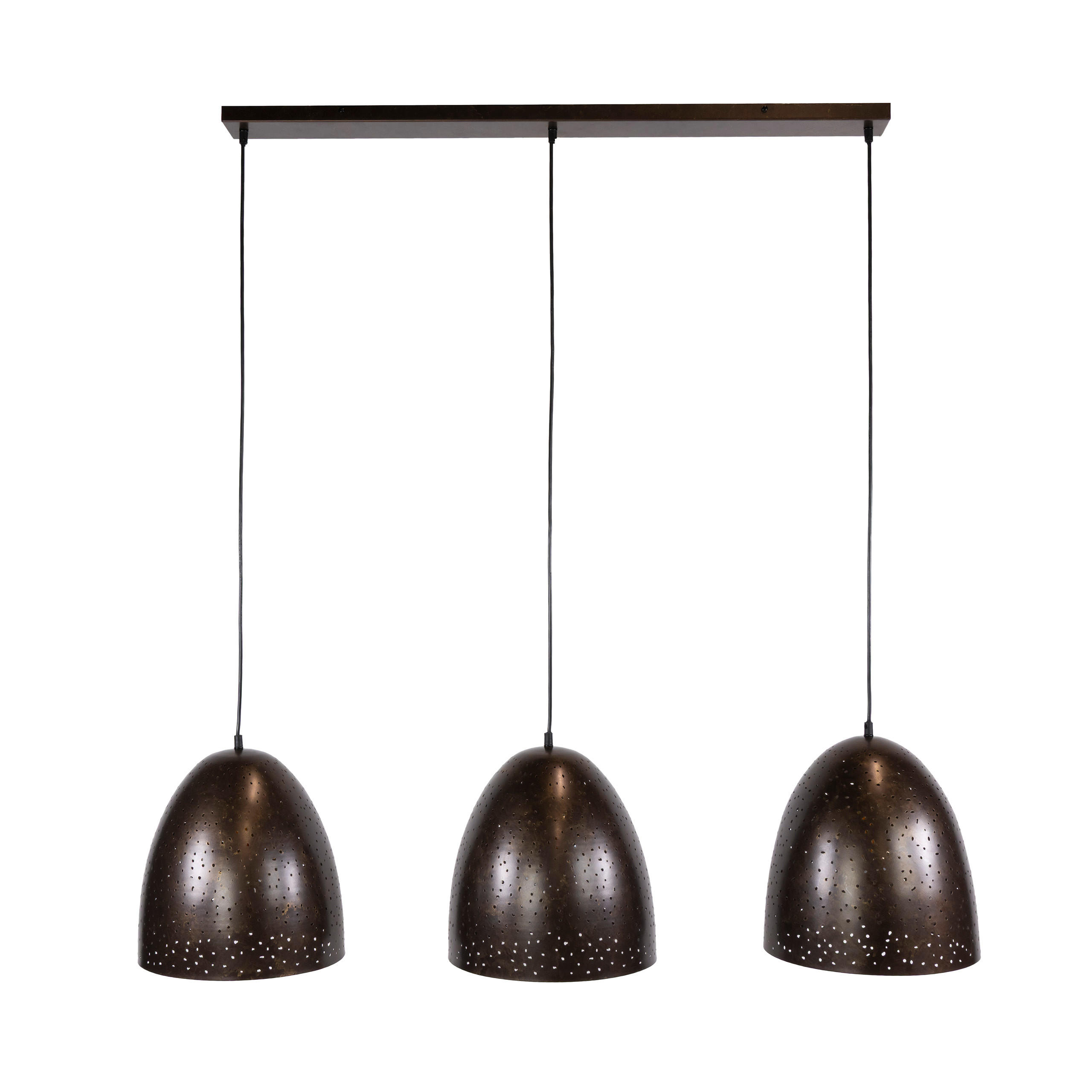 HÄNGELEUCHTE Kosmos Braun 30/120/150 cm - Braun, Metall (30/120/150cm) - Hoyz Collection