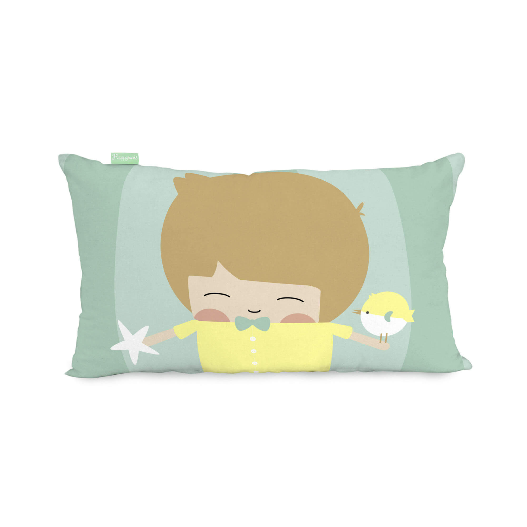 KISSENBEZUG air balloon 50x30 cm mehrfarbig - Multicolor, Textil (50/30cm) - Happy Friday