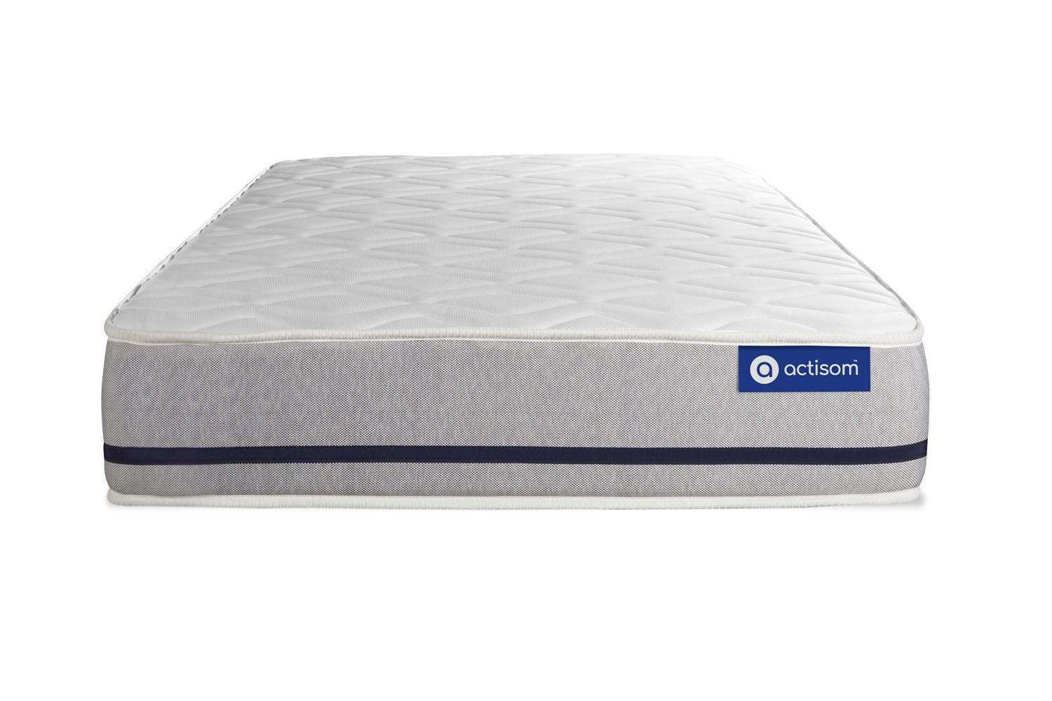 MATRATZE Actimemo soft Memory-Schaum 80 x 190 cm h2 - Weiß, Textil (80/190cm) - ACTISOM