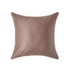 BIO-KISSENBEZUG Satin, Fadendichte 400 - Braun, Textil (60/60cm) - Homescapes