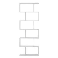 BÜCHERREGAL Virginia Weiß - Weiß, Holzwerkstoff (23.5/190.5/70cm) - Happy Garden