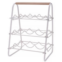 WEINREGAL Basic Silber 29.5/9.5/48 cm Metall - Silberfarben, Metall (9.5/48/29.5cm) - Mondex