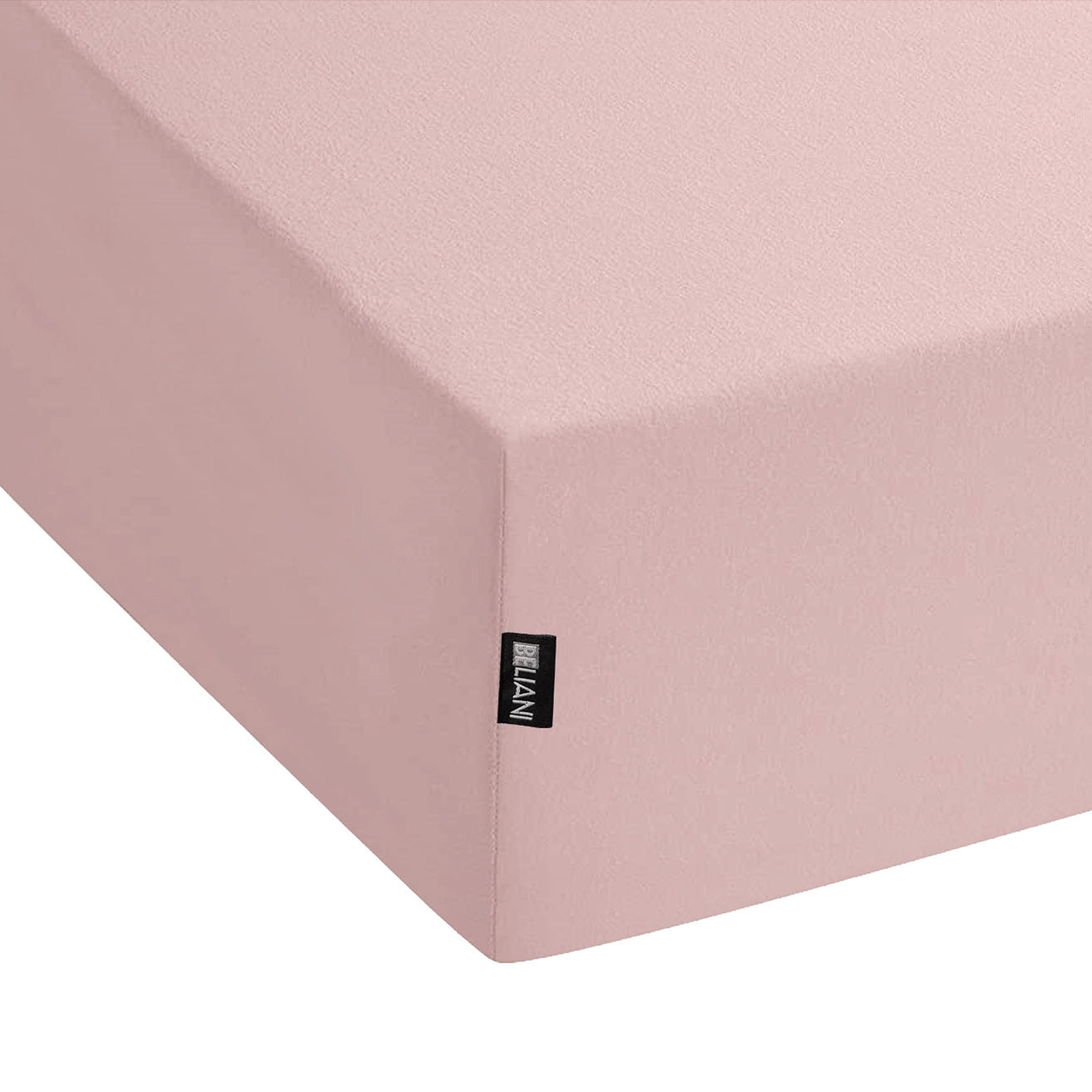 SPANNBETTLAKEN Rosa 160 x 200 cm Hofuf - Pink, Textil (160/200cm) - Beliani