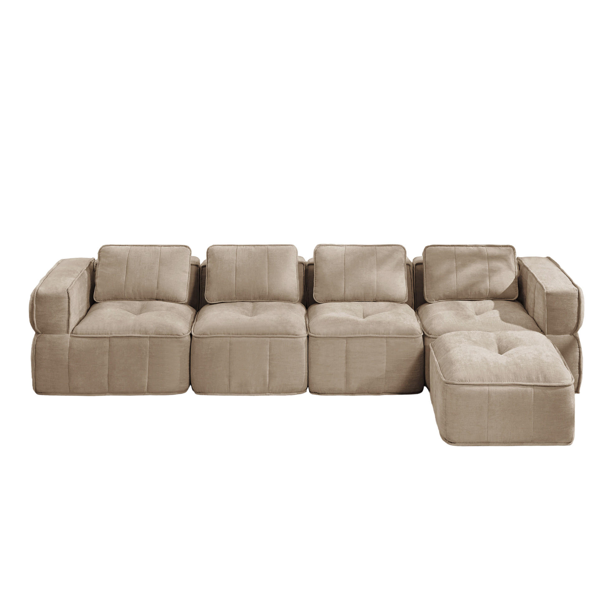 Flora Grace Ecksofa Sand 344x162 cm