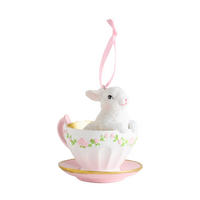 OSTERDEKO Clovis - Hellrosa, Kunststoff (7.5/8/9cm) - home&you