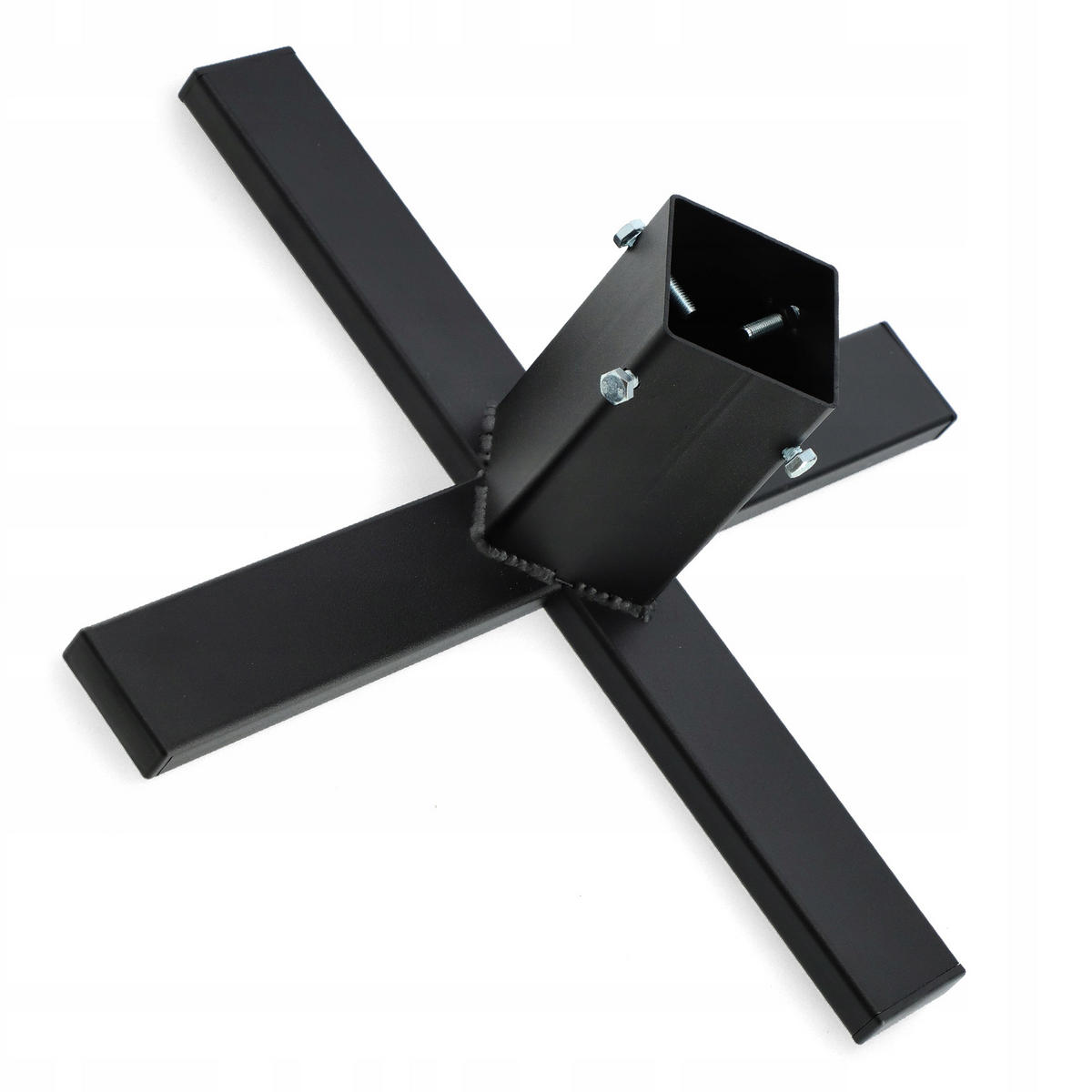 KADAX Weihnachtsbaumständer aus Metall für Weihnachtsbaum, Schwarz, Loft - Schwarz, Metall (27cm) - KADAX