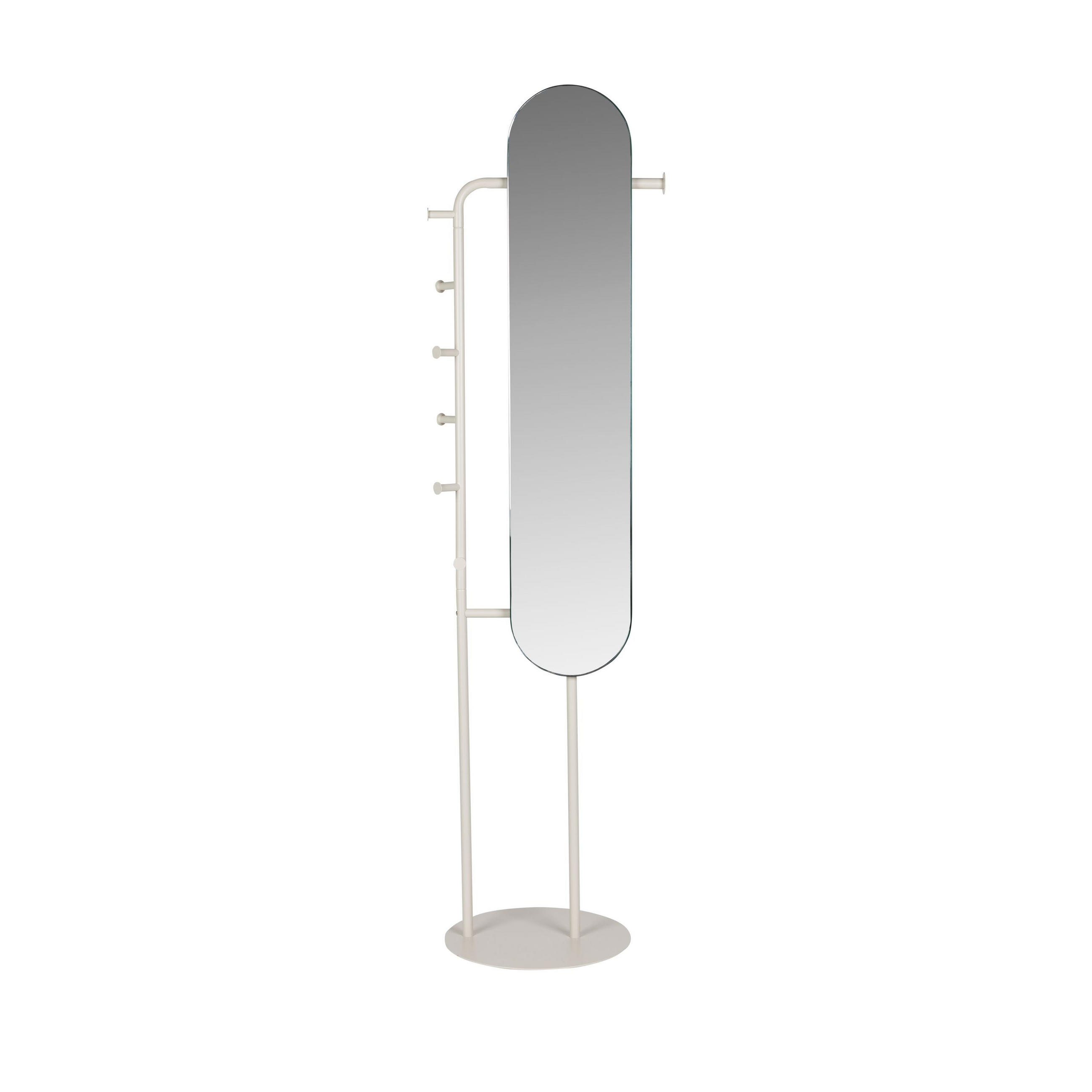 STANDSPIEGEL Vero Beige - Beige, Metall (40/179/49cm) - Zuiver