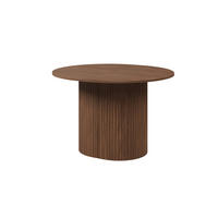 ESSTISCH WALVENO Ausziehbar 120 - 220 / 110 x 77,4 cm - Braun, Holz (120/110/77.4cm) - MASSENO