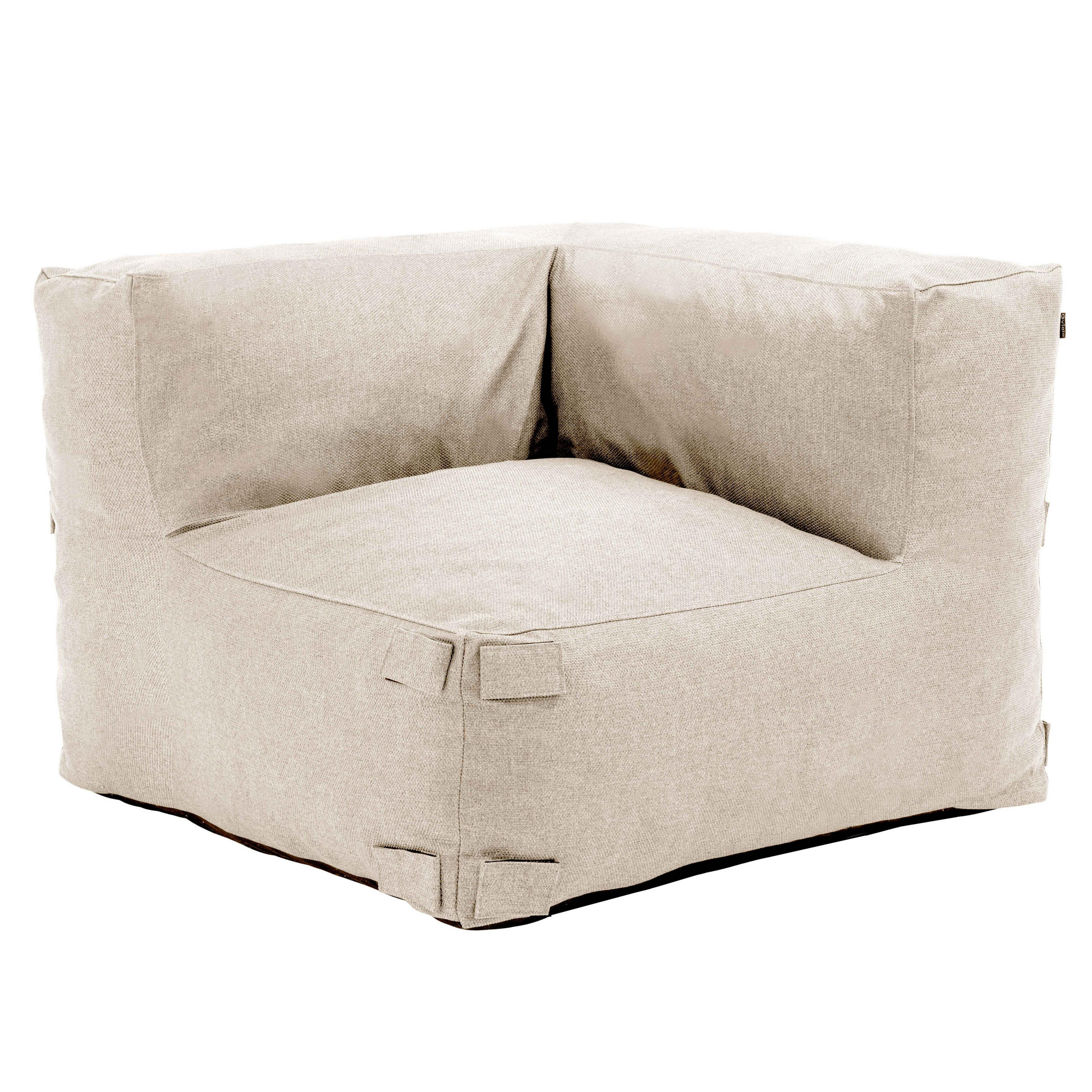 Oviala Ecksessel, Beige 85x65x85 cm