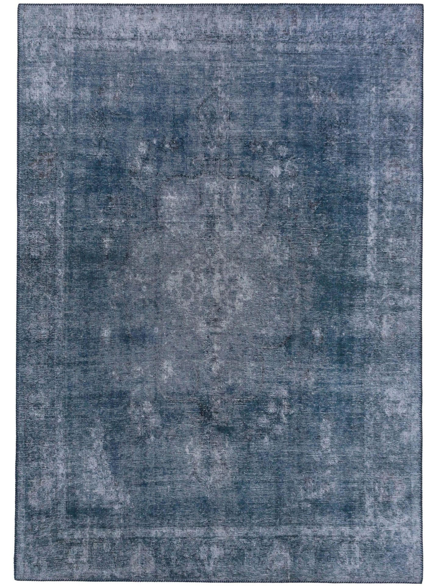 TEPPICH Laury Blau 200x300 cm - Blau, Textil (200/1cm) - KUNSTLOFT