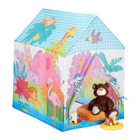 SPIELZELT Dschungel - Multicolor, Kunststoff/Textil (72/95cm) - Relaxdays