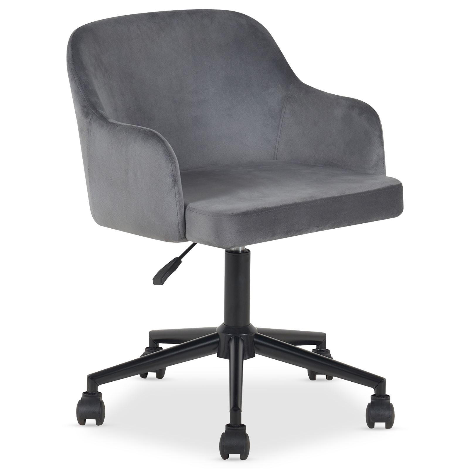 HOME-OFFICE DREHSTUHL OLIVER - Hellgrau, Textil (52/87/56cm) - IDIMEX