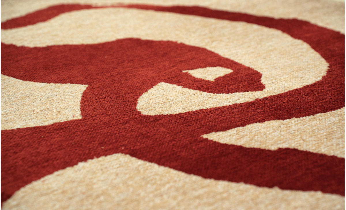 TEPPICH modern Flachgewebe STRAP Lila 235 x 340 cm - Lila, Textil (235/340cm) - Novatrend