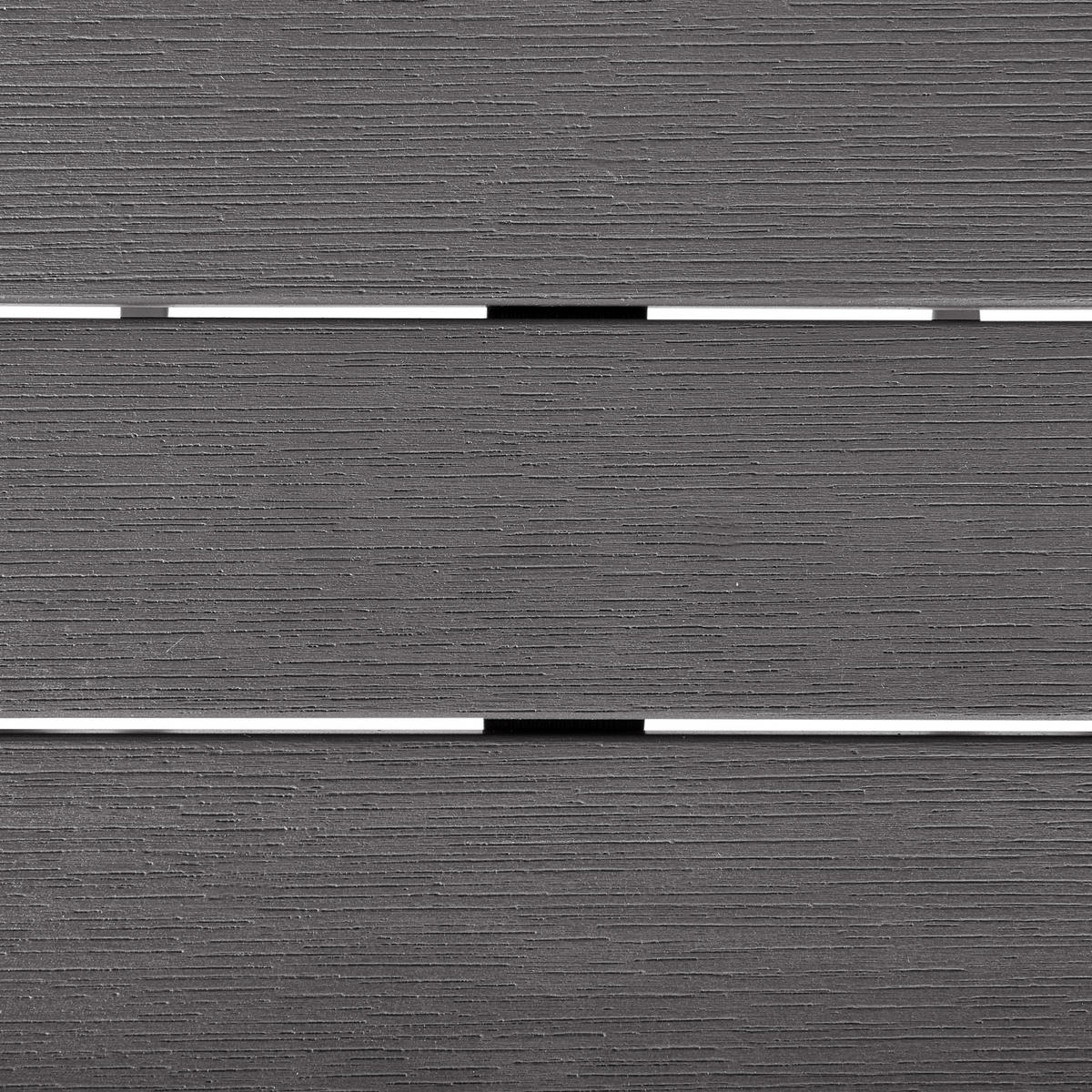BARTISCH Grau Adirondack - Grau, Kunststoff (60/59/103cm) - Beliani