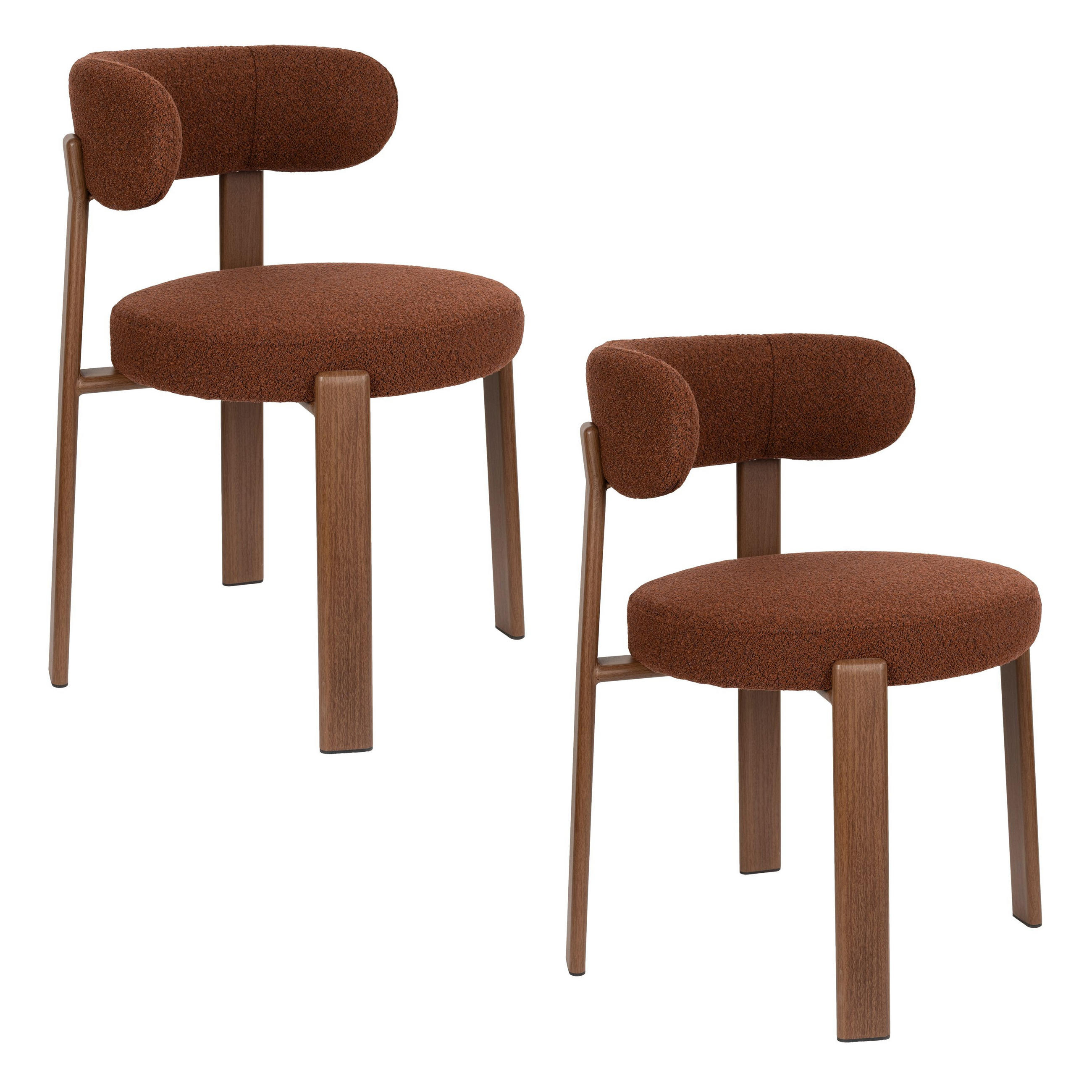 Housecraft Living Esszimmerstuhl Braun 48x74x52 cm