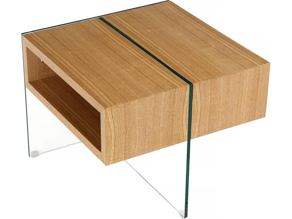 COUCHTISCH venezia Braun - Braun, Holzwerkstoff (60/60/50cm) - Habitat Garten