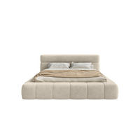 POLSTERBETT Nuuk 140x200 cm, Beige - Beige, Textil (140/200cm) - Fedve