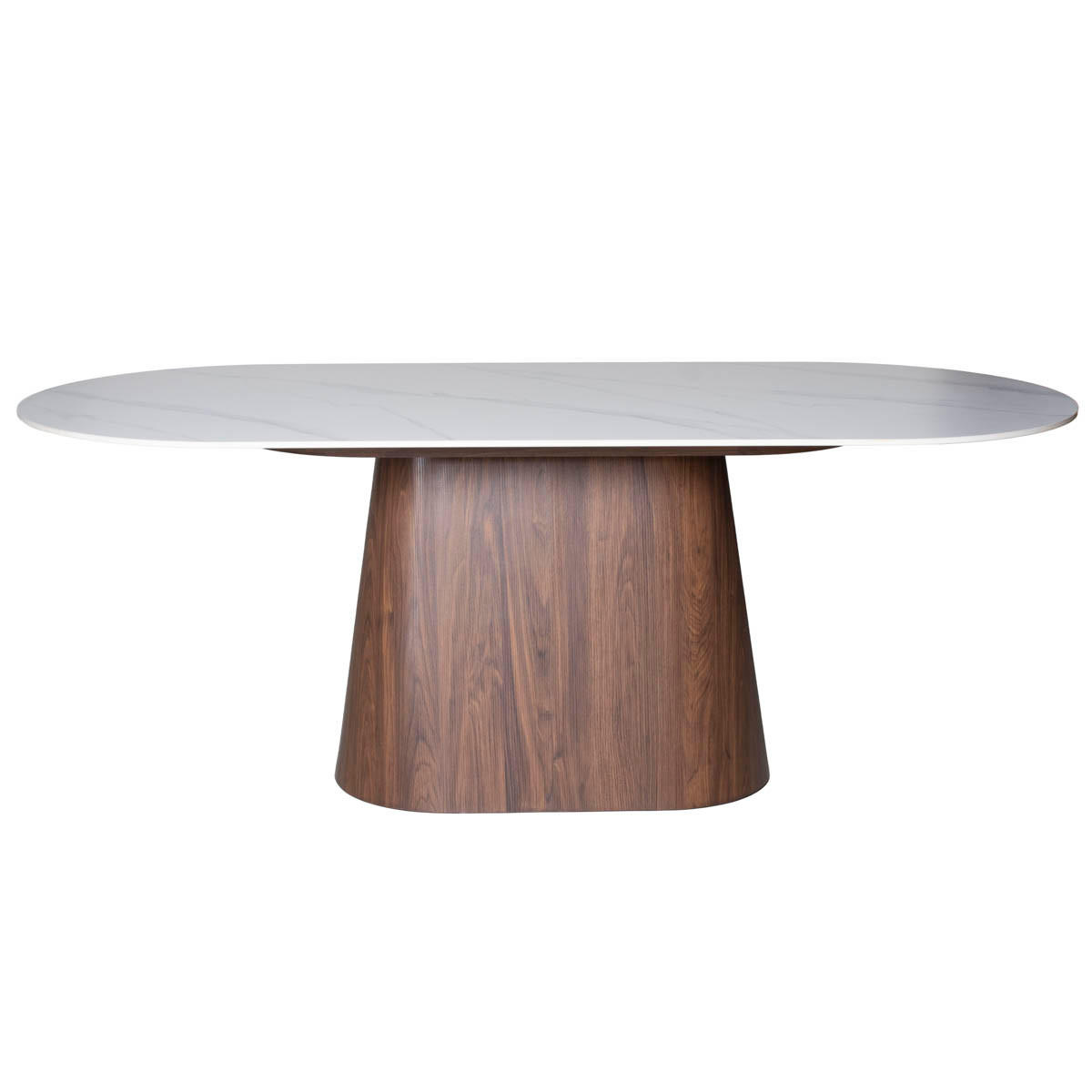 ESSTISCH aus Keramik 200x90x75cm, dunkelbraun - Dunkelbraun, Holz (200/90/75cm) - Giga Meubel