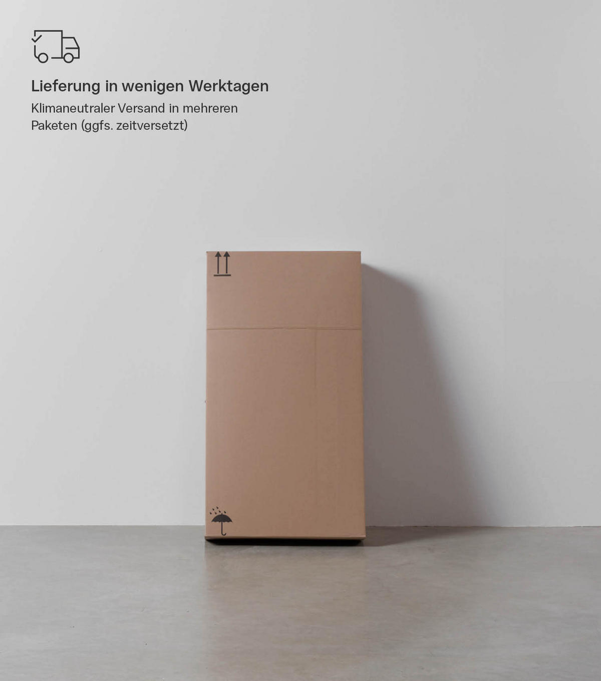 WÄSCHESCHRANK Der Wäschehüter - Beige, Holzwerkstoff (80/95/40cm) - Mokebo