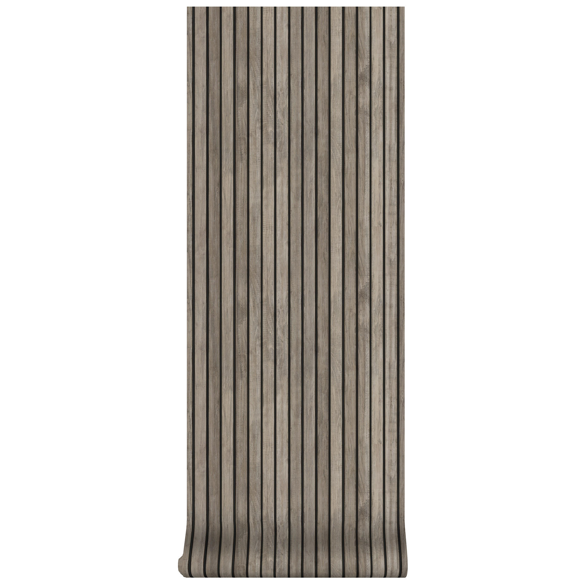 VLIESTAPETE Holz - Braun, Papier/Kunststoff (53/1000cm) - Walldoctor