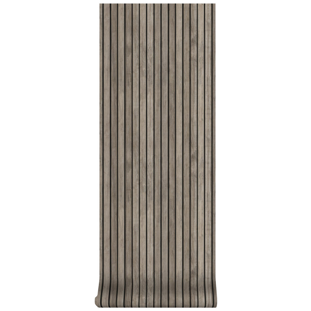 VLIESTAPETE Holz - Braun, Papier/Kunststoff (53/1000cm) - Walldoctor