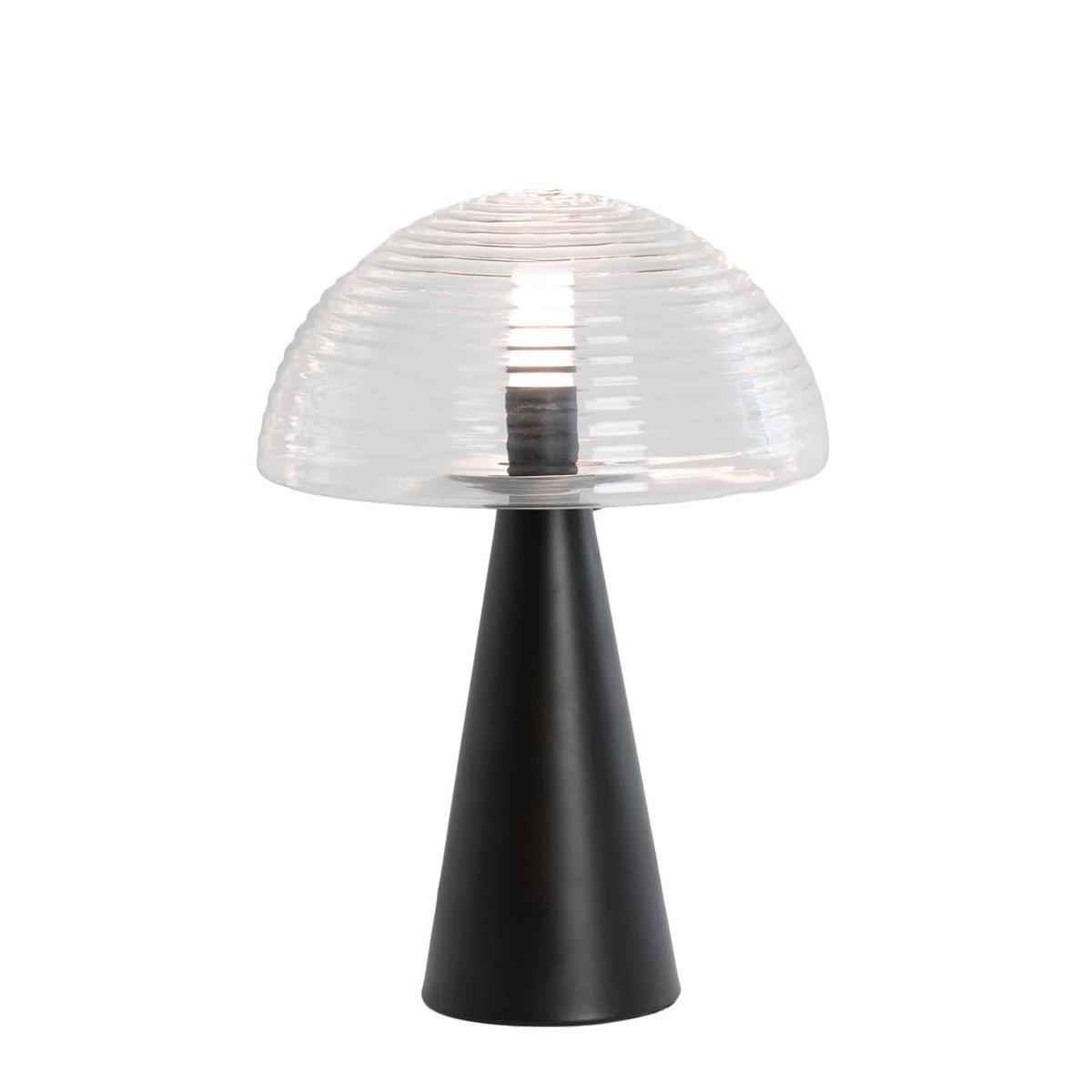 TISCHLAMPE Mueda Schwarz 30/30/43 cm - Schwarz, Metall (30/30/43cm) - Light & Living