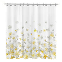 DUSCHVORHANG – 180 x 180 cm – Material: Polyester - Multicolor, Textil (180/180cm)