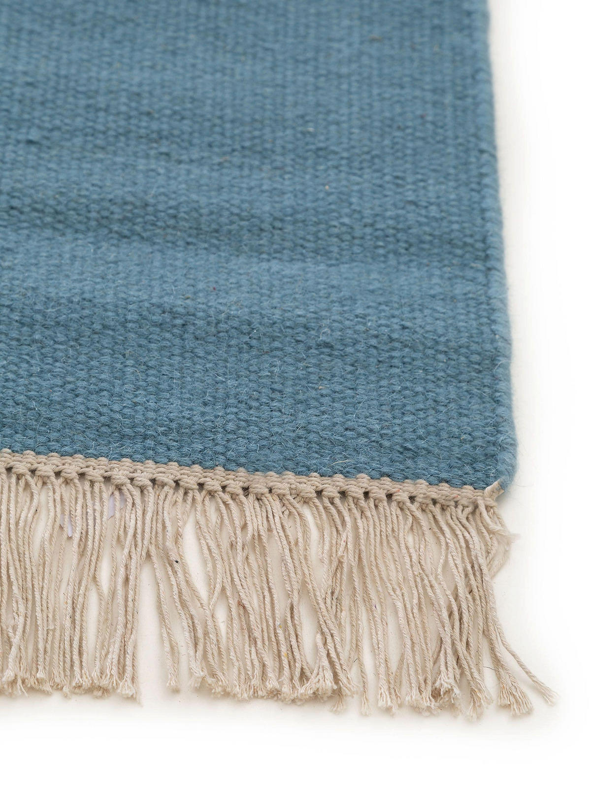 WOLLTEPPICH Liv Hellblau 80x150 cm - Hellblau, Textil (80/150cm) - benuta Pop