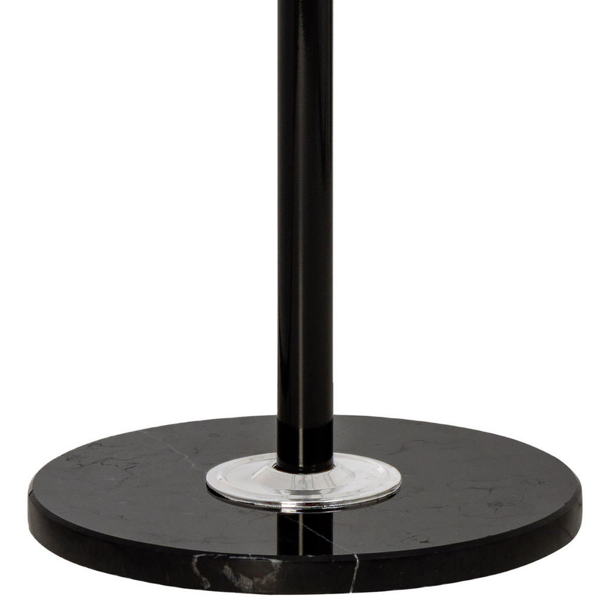 GARDEROBE aus metall 36x178cm - Schwarz, Metall (36/178/36cm) - Wanderlust